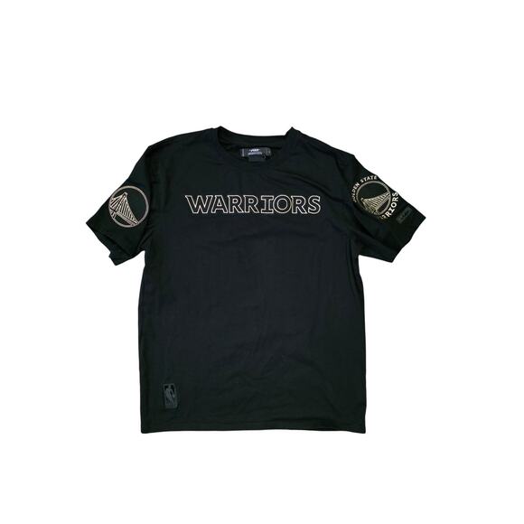 Pro Standard Golden State Warriors Wordmark T-Shirt Men’s Black L - Picture 1 of 7